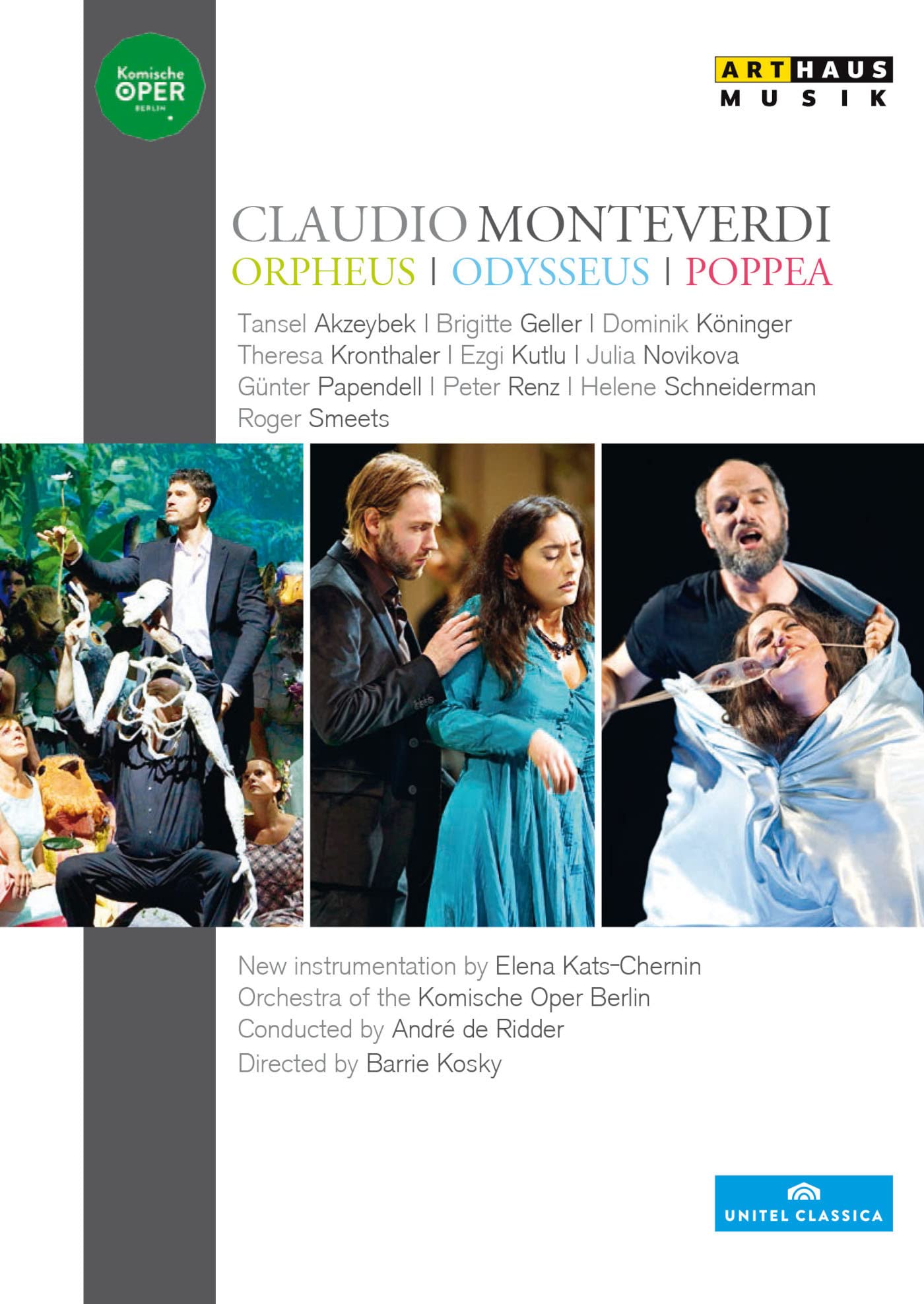 【中古】Odysseus Orpheus & Poppea [DVD]｜ムジカ＆フェリーチェ店