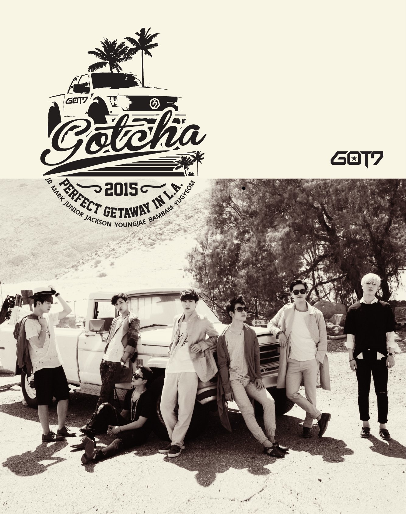 【中古-非常に良い】Gotcha - Perfect Getaway in L.A. - 2nd Photobook (韓国盤)