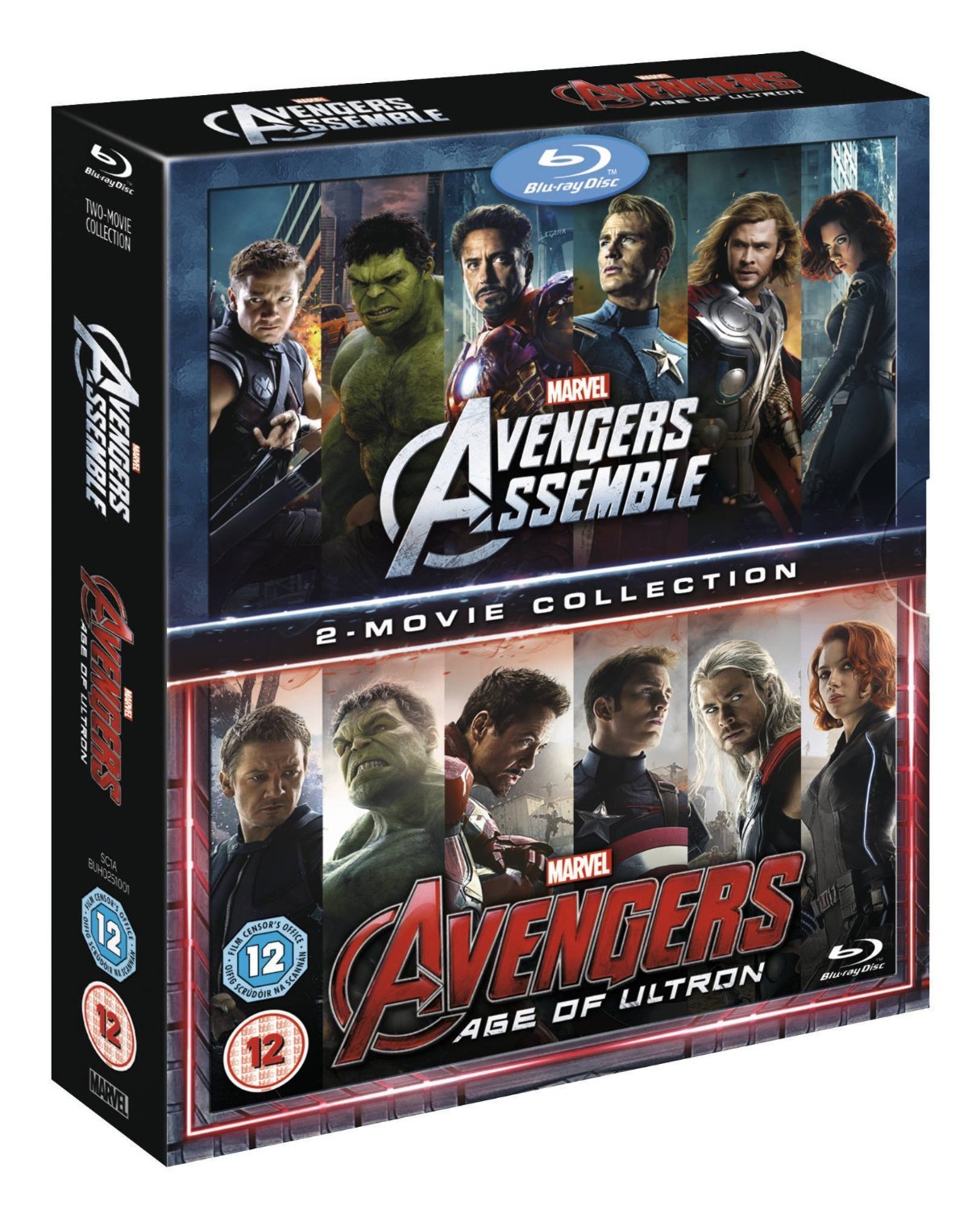 【中古】Avengers Age Of Ultron/Avengers Assemble Doublepack [Blu-ray]