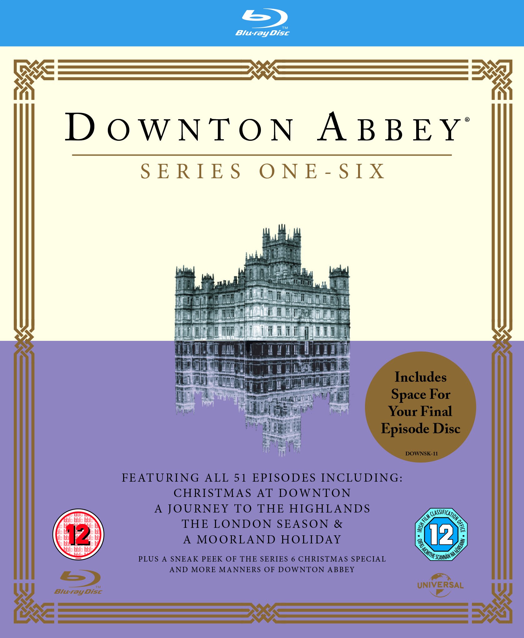 【中古-非常に良い】Downton Abbey season 1- 6 [Blu-ray][Import]
