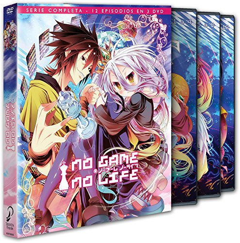 【中古】ノーゲーム・ノーライフ コンプリート DVD-BOX (全12話 300分) ノゲノラ ノゲラ 榎宮祐 アニメ [DVD] [Import] [PAL 再生環境をご確認ください]｜ムジカ＆フェリーチェ店