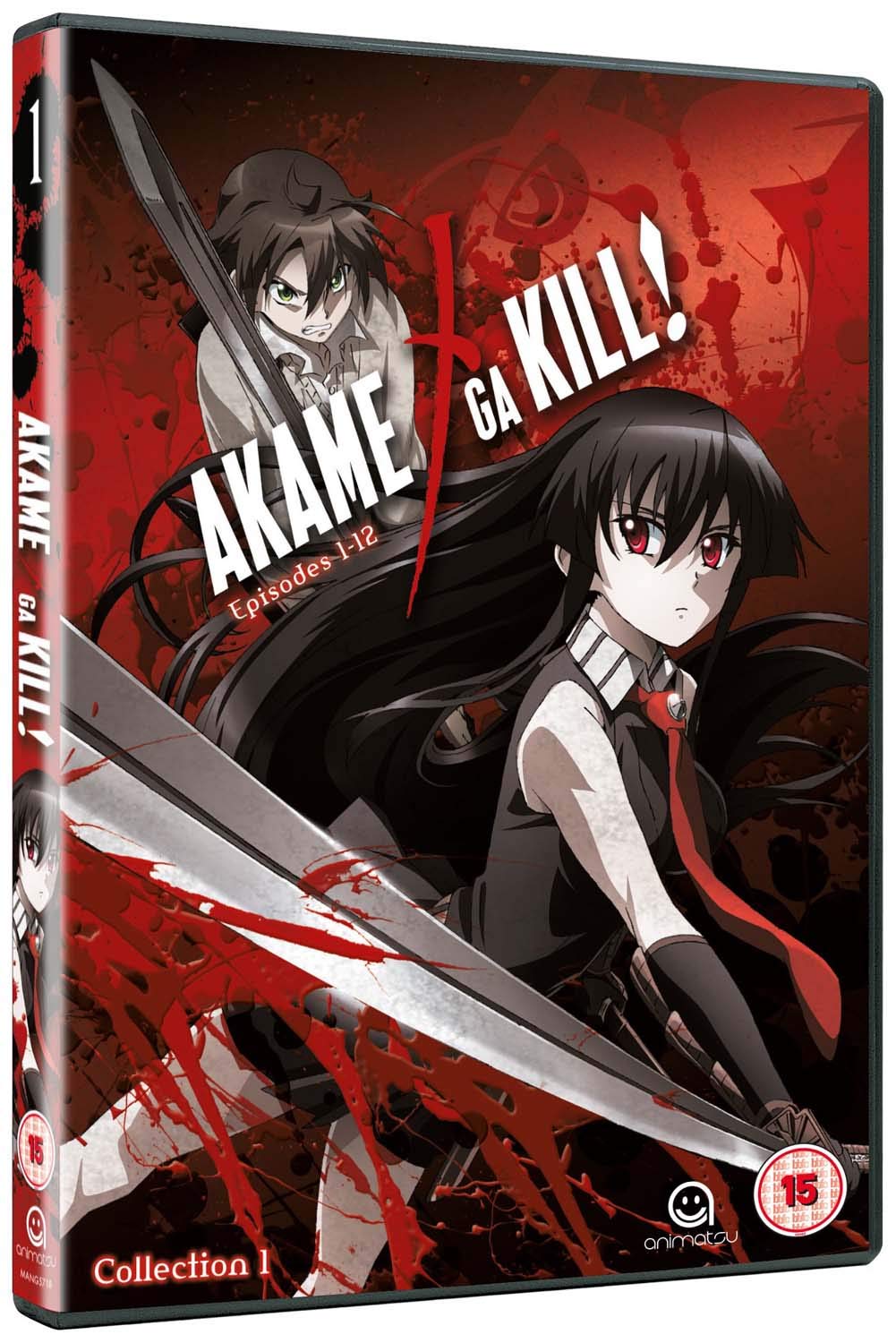 【中古-非常に良い】アカメが斬る! コンプリート DVD-BOX1 (1-12話 300分) アカメがきる タカヒロ 田代哲也 アニメ [DVD] [Import] [NTSC]