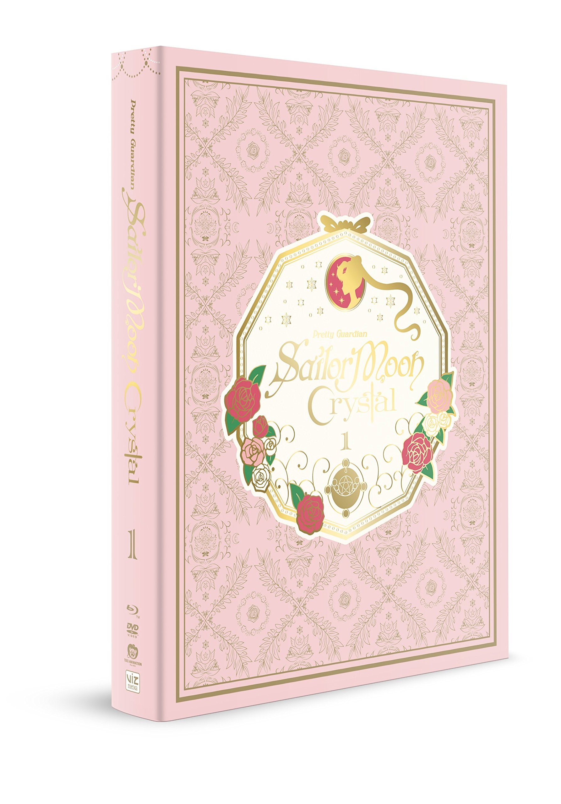 【中古-非常に良い】Sailor Moon Crystal Set 1 Limited Edition (BD/DVD combo pack) [Blu-ray]