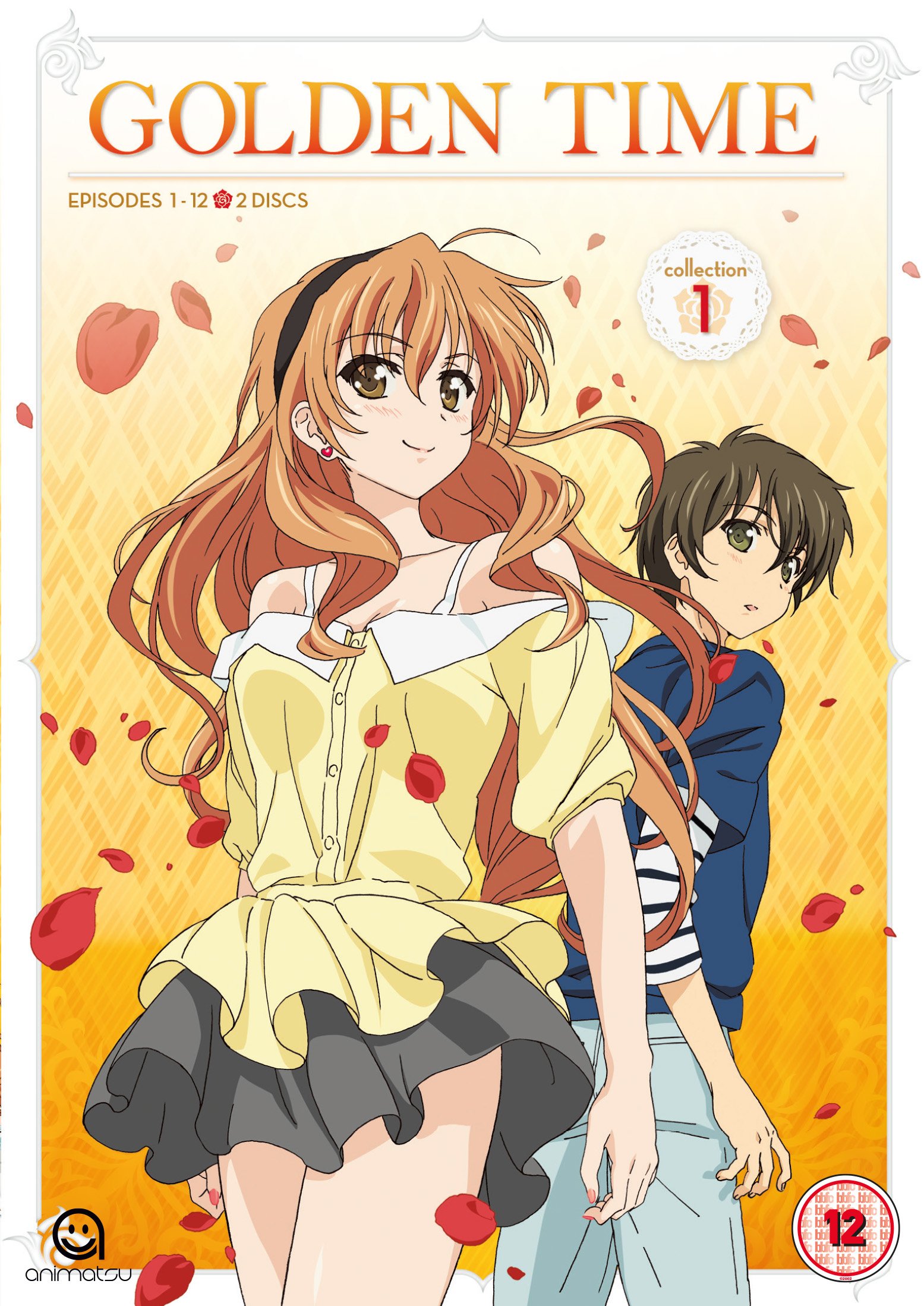 【中古-非常に良い】ゴールデンタイム コンプリート DVD-BOX1 (1-12話 300分) J.C.STAFF 竹宮ゆゆこ アニメ [DVD] [Import] [PAL 再生環境をご確認ください]
