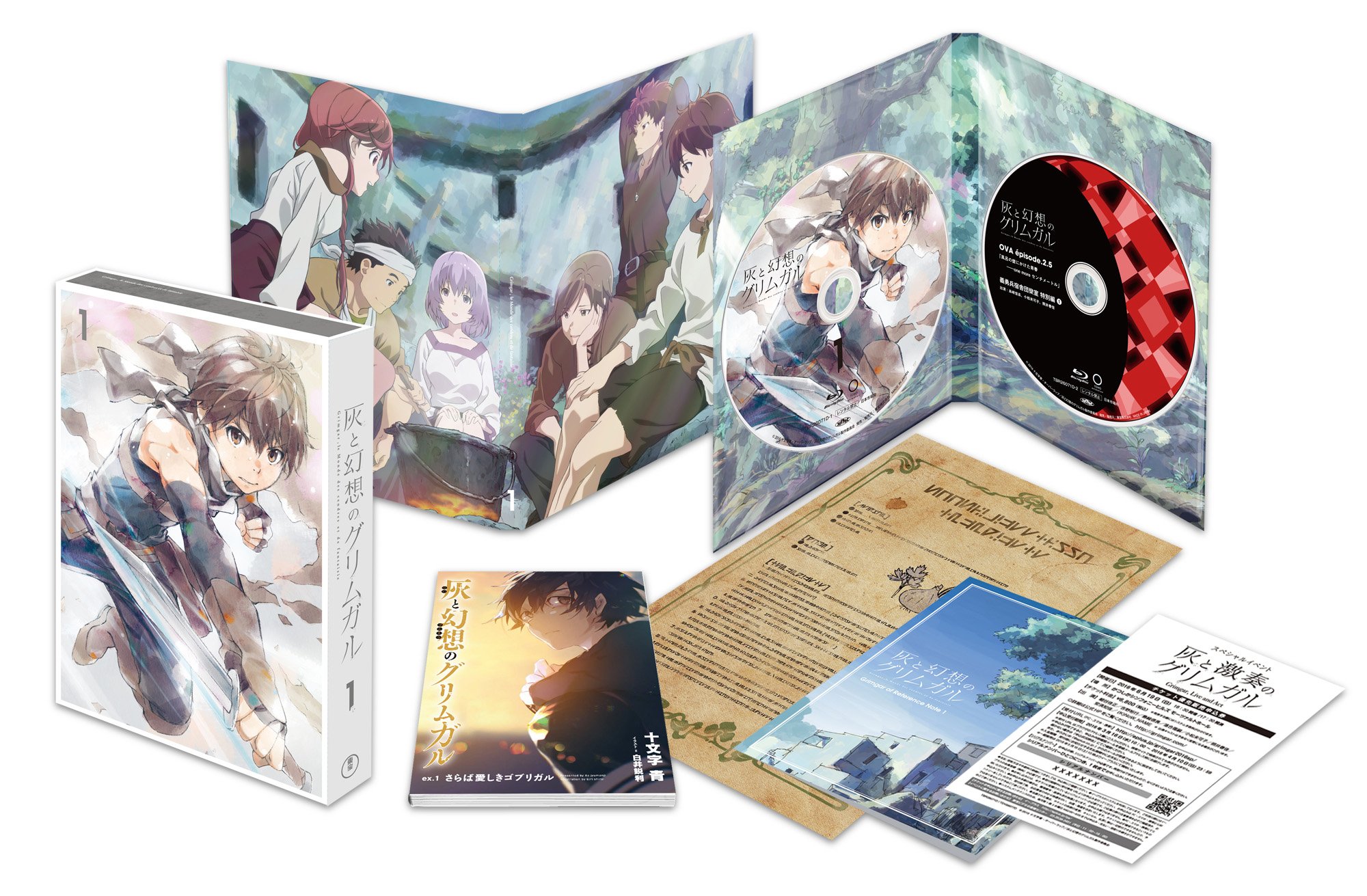 【中古-非常に良い】灰と幻想のグリムガル Vol.1(版) [DVD]