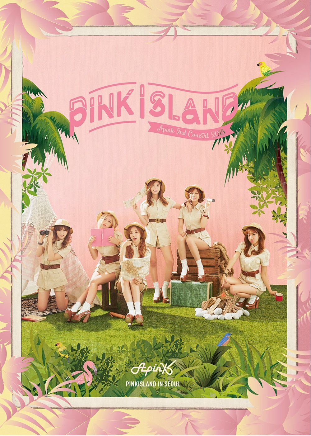 【中古-非常に良い】Apink 2nd Concert: Pink Island (2DVD + Photobook) (Korea Version)