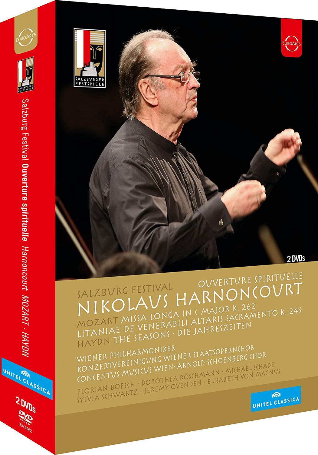 【中古-非常に良い】Salzburg Festival Nikolaus Harnoncourt｜ムジカ＆フェリーチェ店