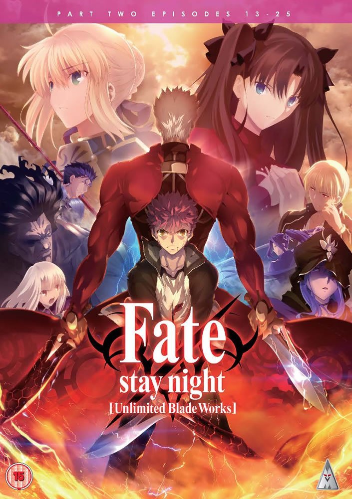 【中古-非常に良い】Fate Stay Night Unlimited Blade Works DVD-BOX 2/2(第13-25話)[Import] 28,075円