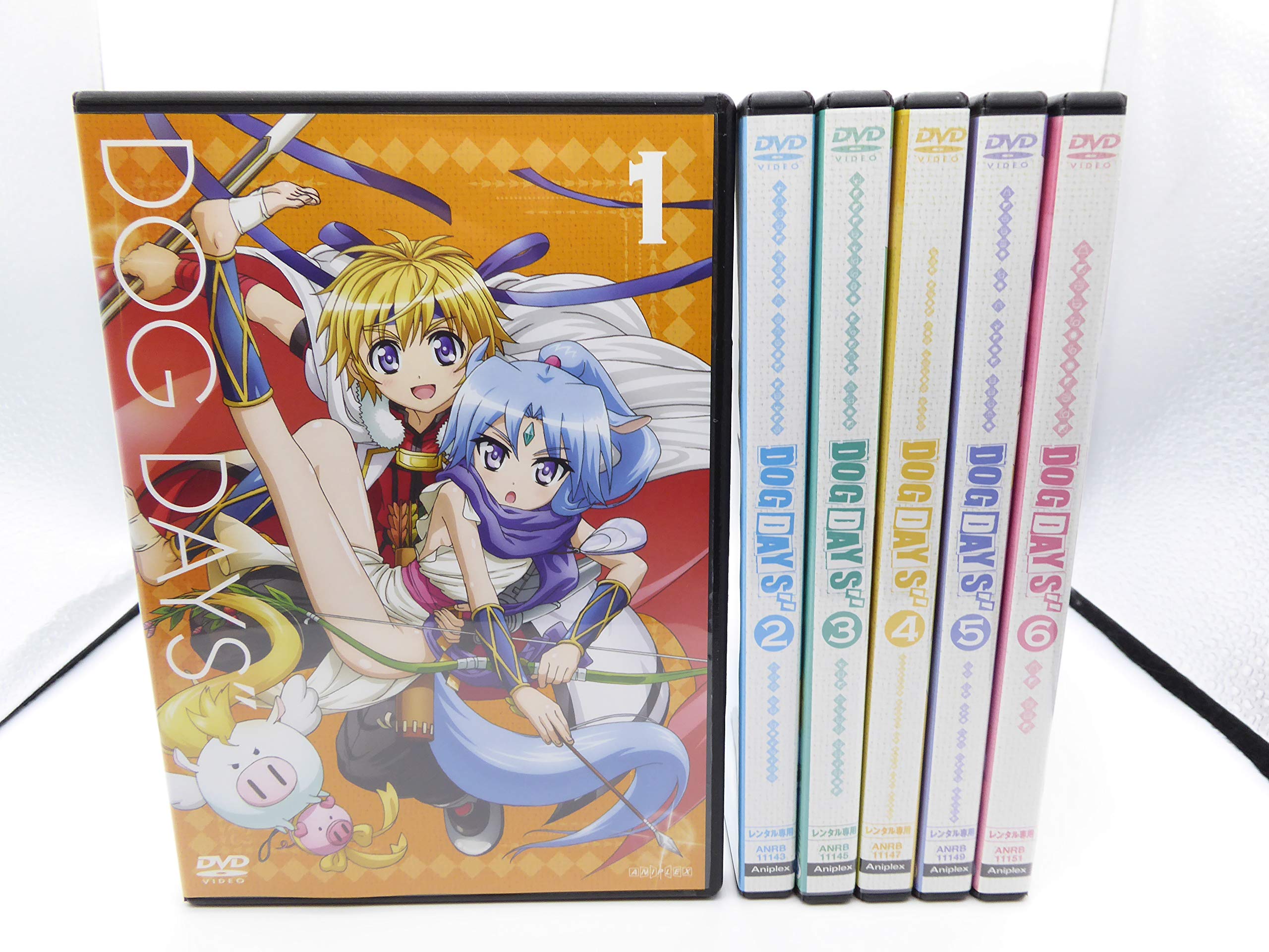 【中古-非常に良い】DOG DAYS’’ [レンタル落ち] 全6巻セット [マーケットプレイスDVDセット商品]