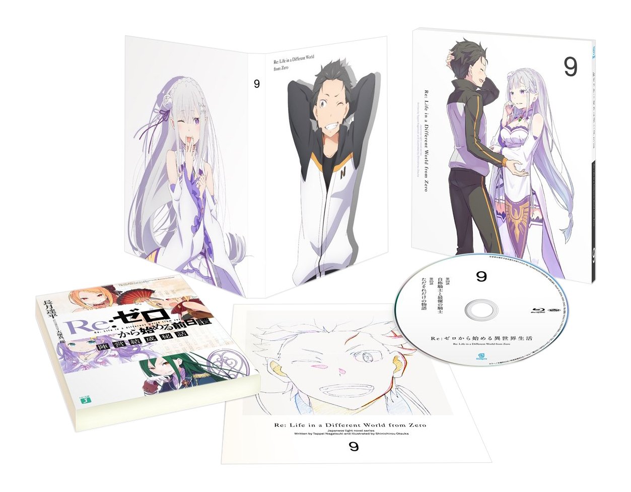 【中古-非常に良い】Re:ゼロから始める異世界生活 9 [DVD]
