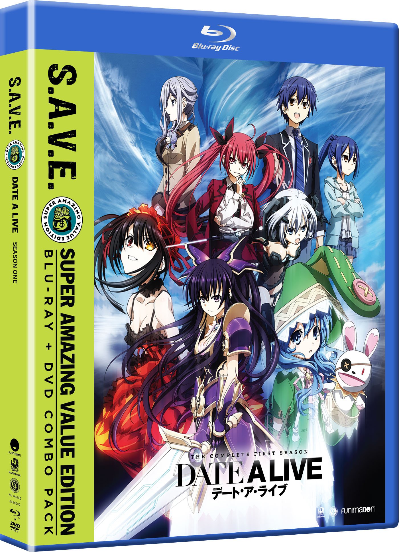 【中古-非常に良い】Date a Live: Season One - S.a.V.E. [Blu-ray] [Import]｜ムジカ＆フェリーチェ店 15,696円