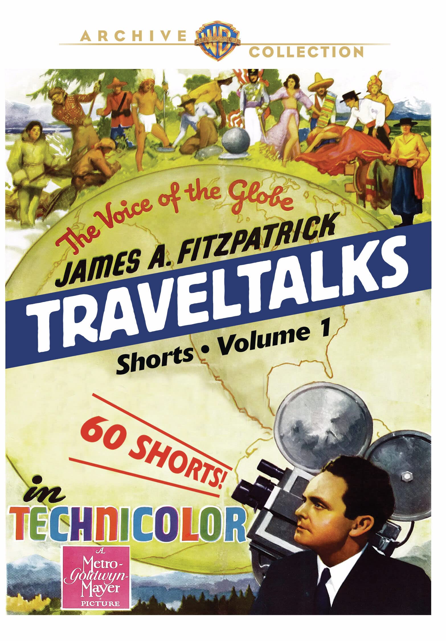 【中古-非常に良い】James A. Fitzpatrick Traveltalks Shorts: Volume 1 [DVD]