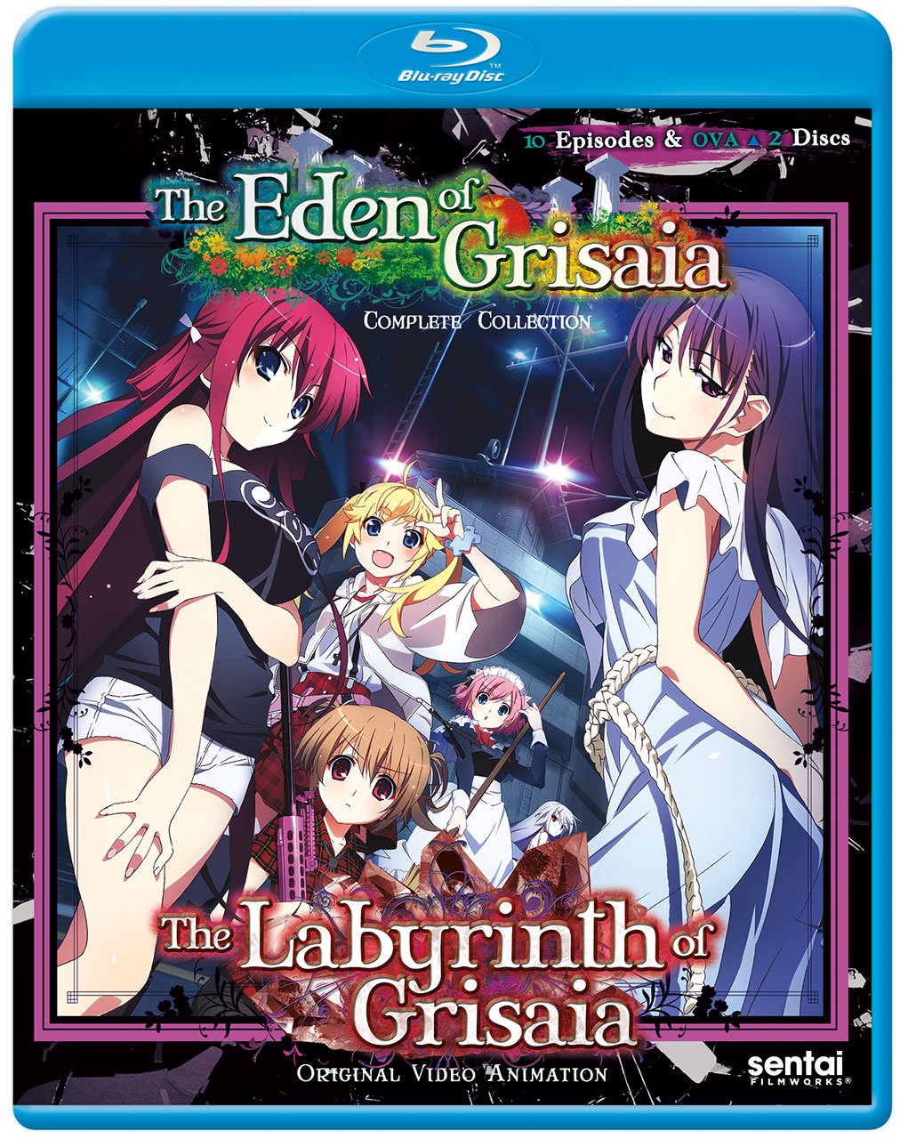 【中古-非常に良い】Labyrinth of Grisaia / Eden of Grisaia [Blu-ray]