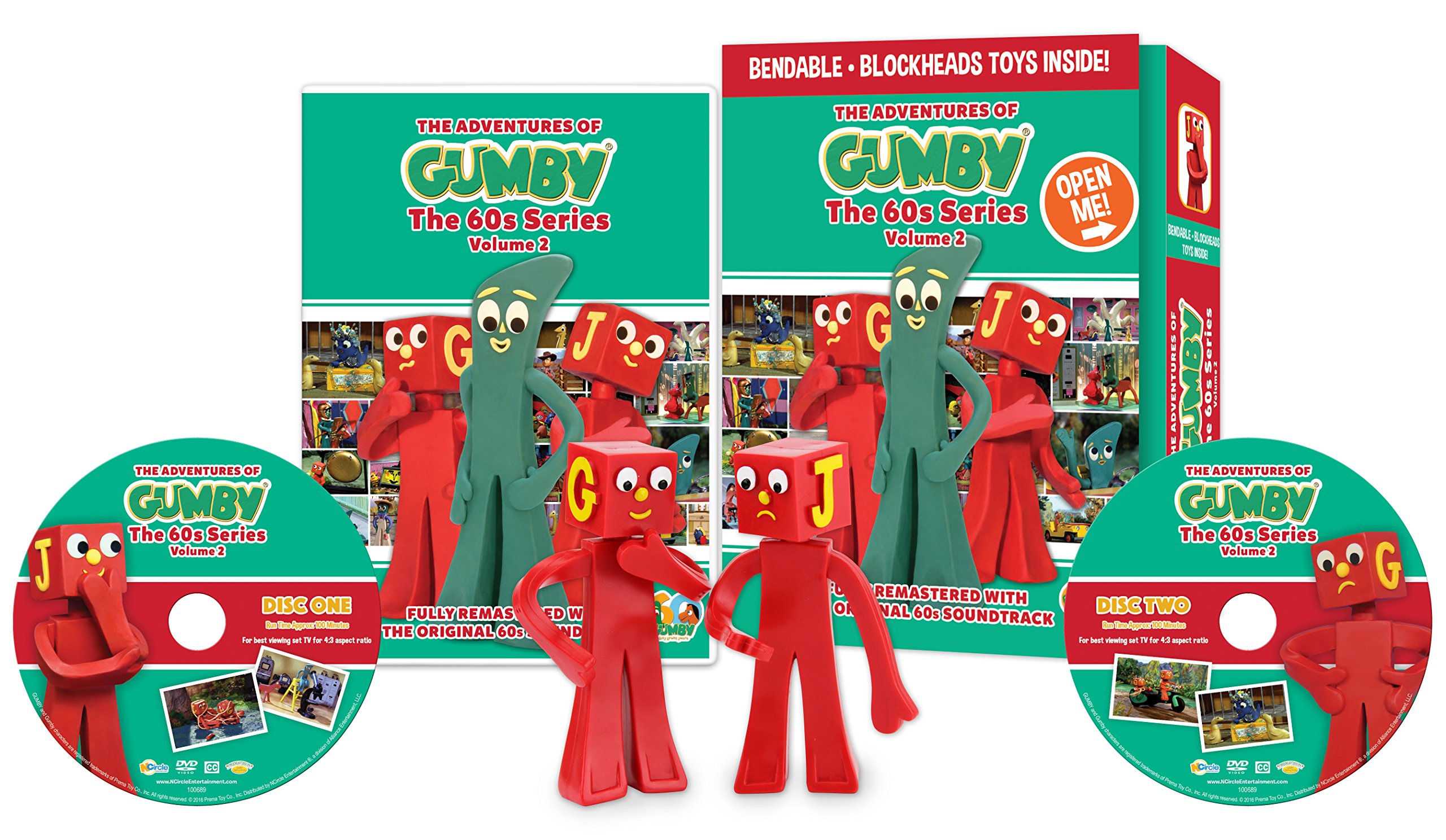 【中古】Gumby: 60s Series V2 Plus Bendable [DVD] [Import]