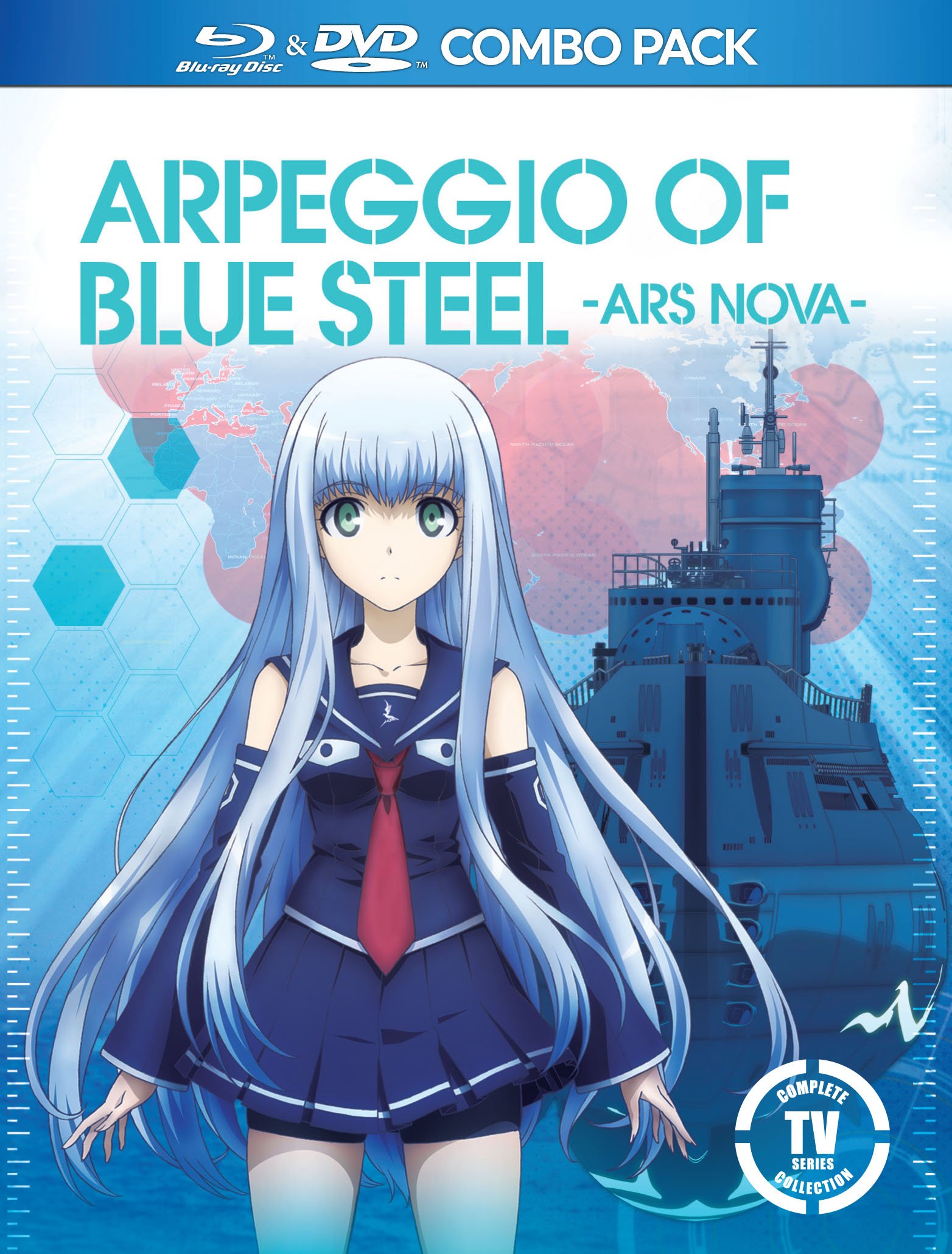 【中古-非常に良い】蒼き鋼のアルペジオ アルスノヴァ 全12話[Blu-ray+DVD] [Import]｜ムジカ＆フェリーチェ店
