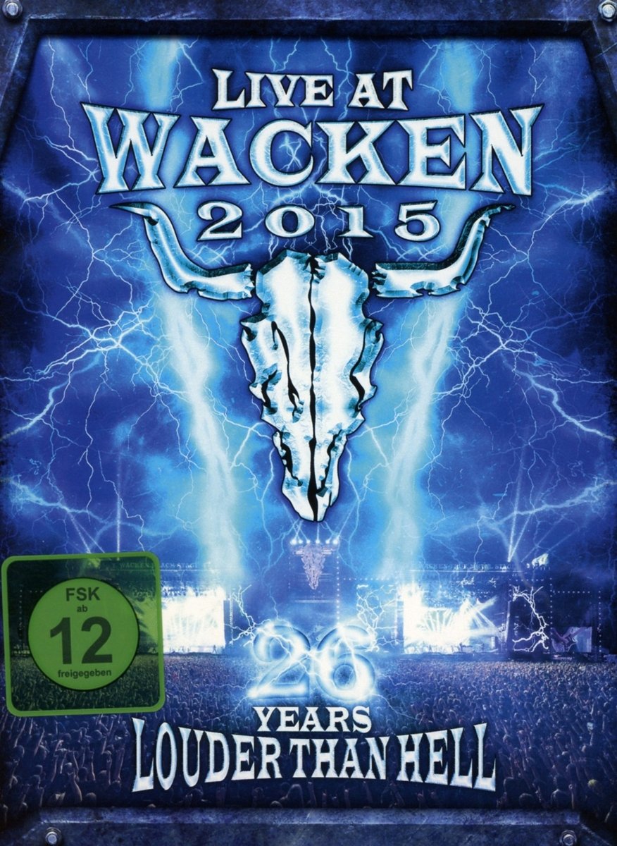 【中古】Live at Wacken 2015: 26 Years Louder Than Hell [DVD]