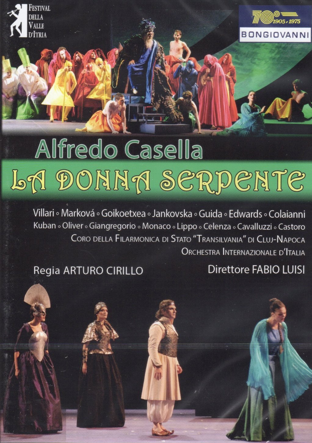 【中古-非常に良い】Alfredo Casella: La Donna Serpente [DVD]