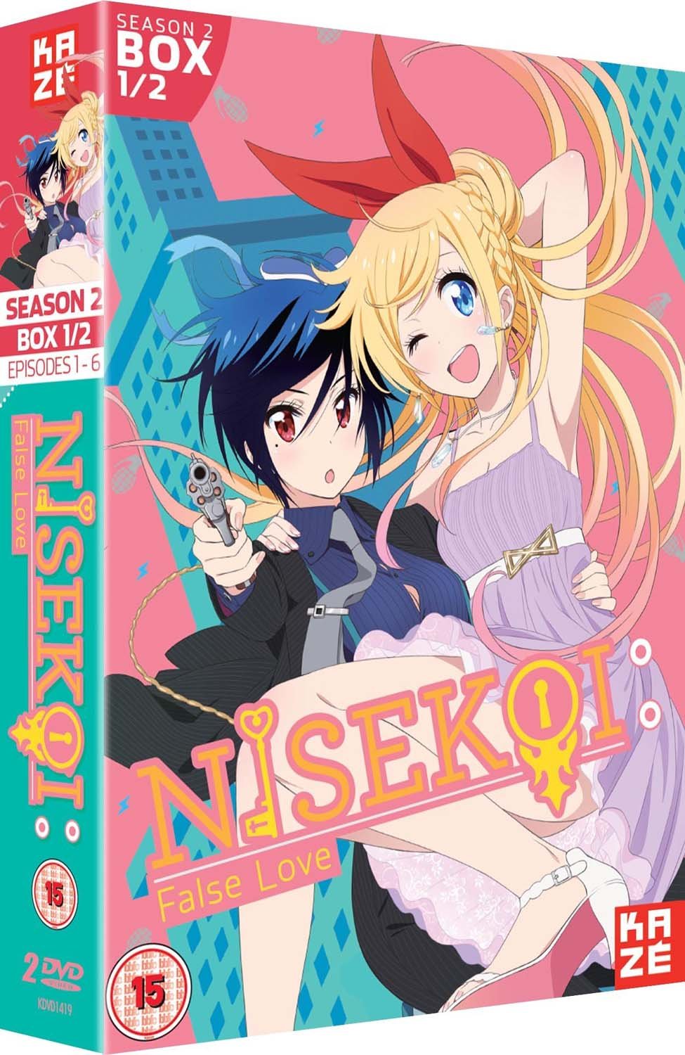 【中古-非常に良い】ニセコイ 第2期 1 (1-6話) DVD アニメ [UK Import]
