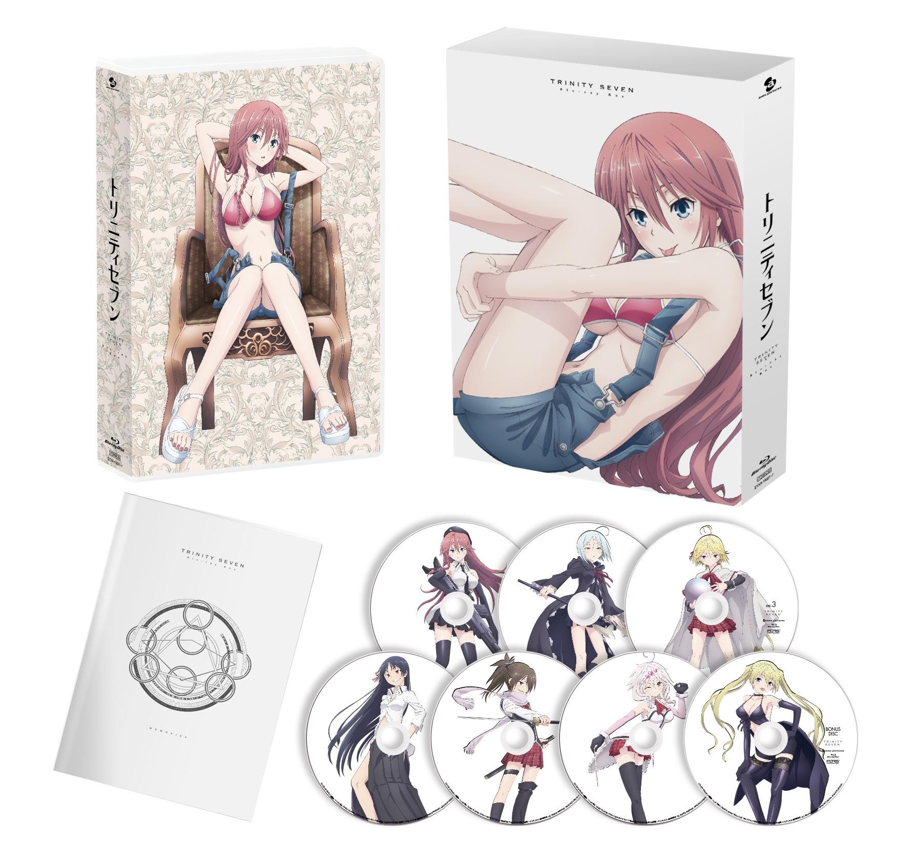【中古】トリニティセブン Blu-ray BOX 劇場公開記念()