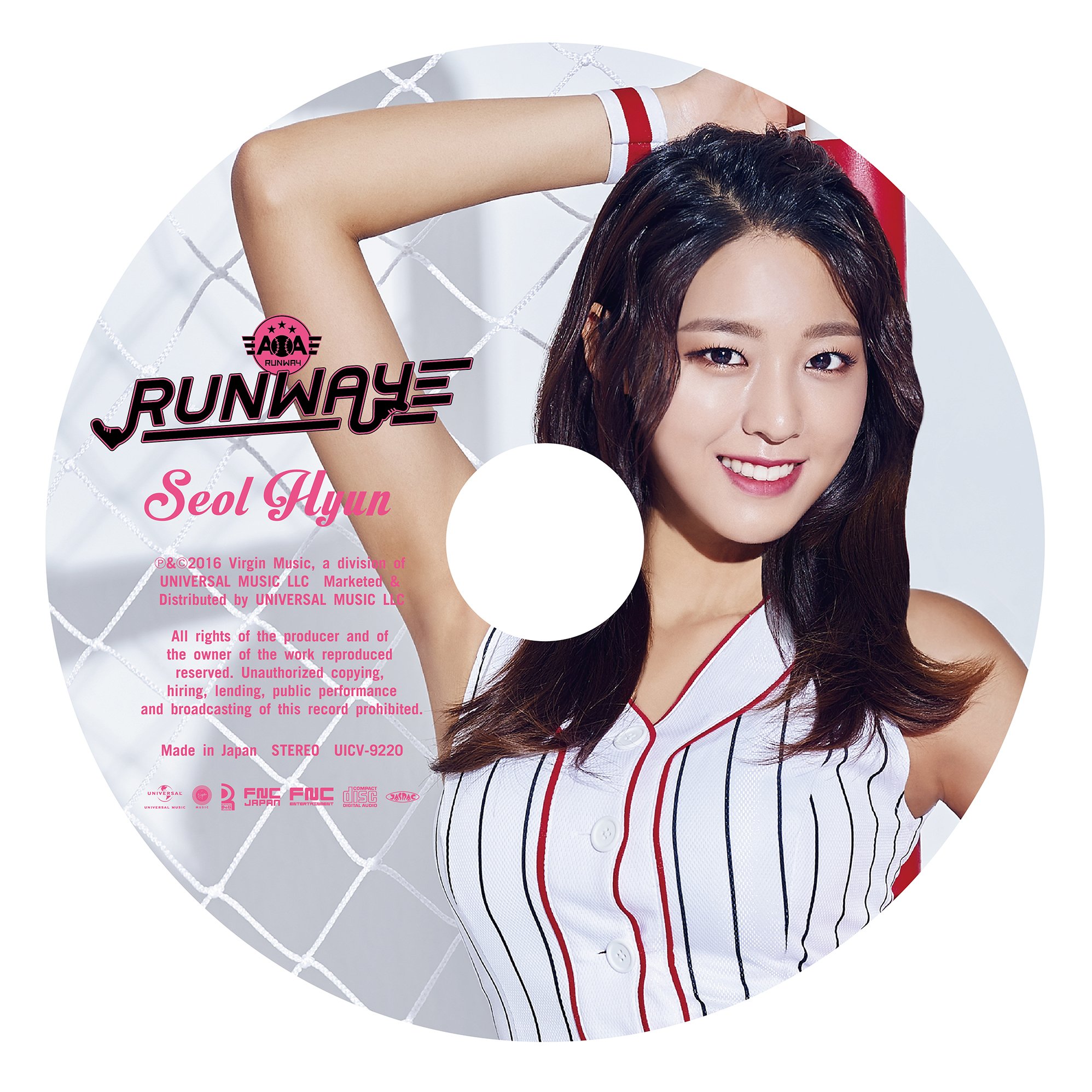 【中古-非常に良い】RUNWAY(ピクチャーレーベル(SEOLHYUN))(初回限定盤)