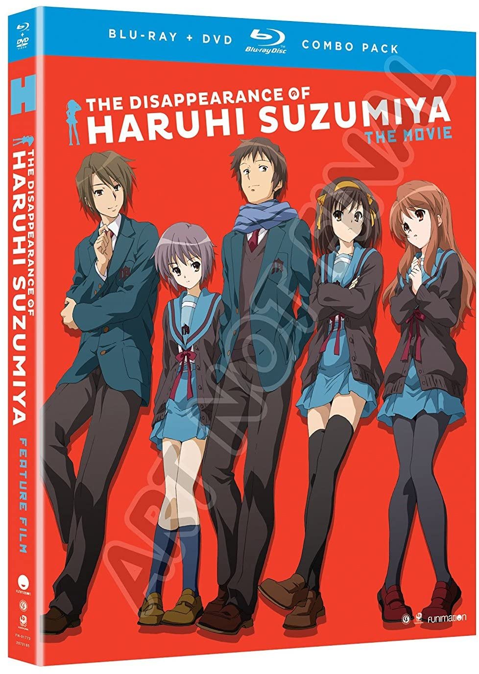 【中古-非常に良い】Disappearance of Haruhi Suzumiya: the Movie [Blu-ray] [Import]