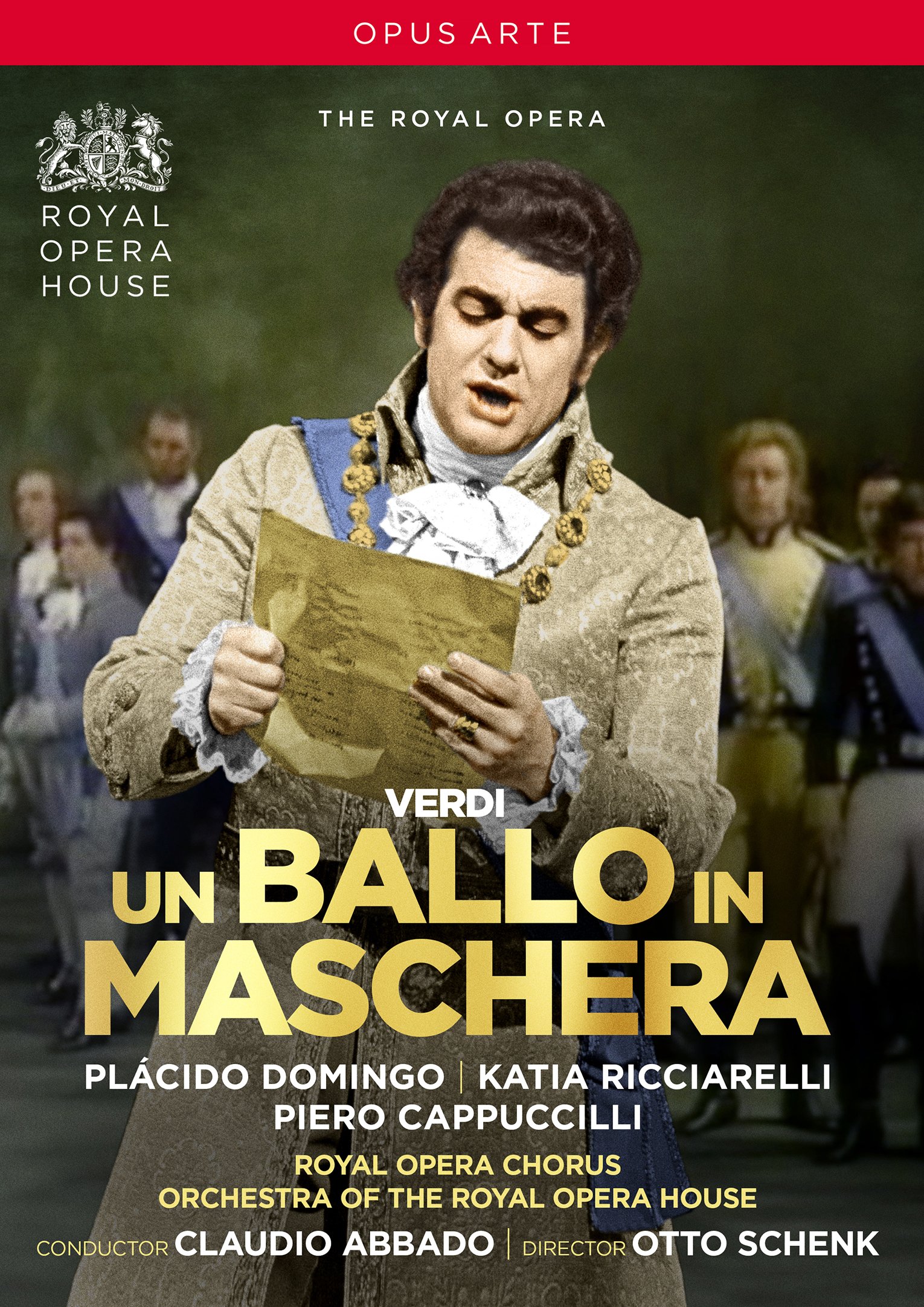 【中古-非常に良い】Giuseppe Verdi: Un ballo in maschera [DVD]