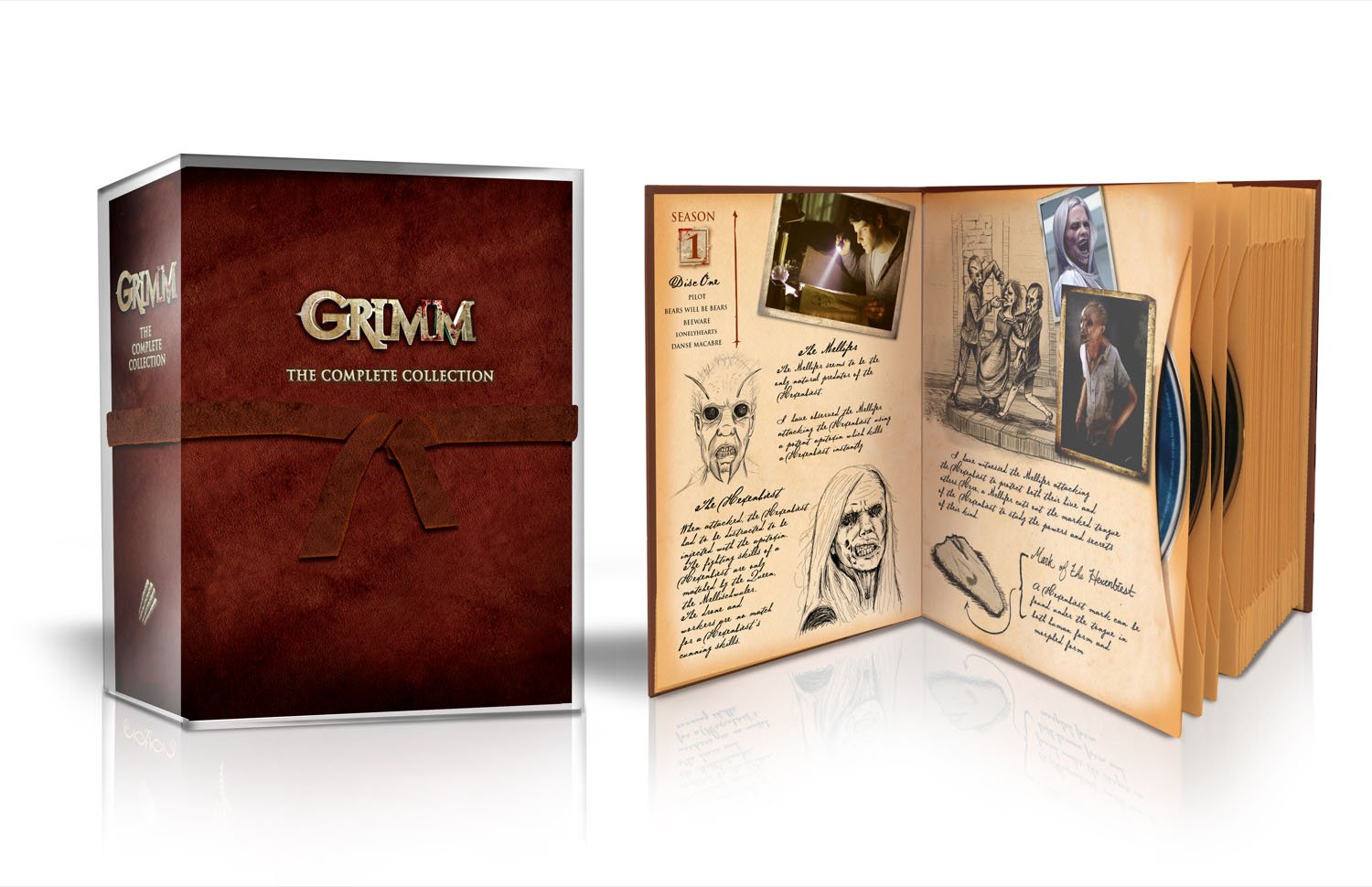 【中古-非常に良い】Grimm: The Complete Collection [DVD] [Import]｜ムジカ＆フェリーチェ店