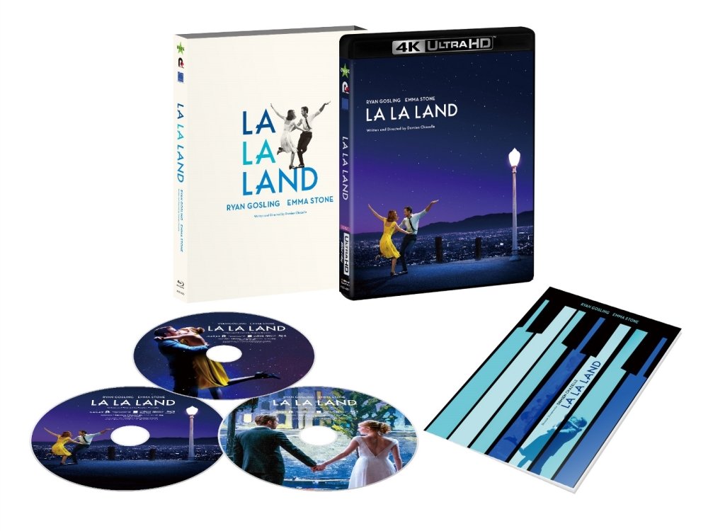 【中古-非常に良い】ラ・ラ・ランド 3枚組/4K ULTRA HD+Blu-rayセット [4K ULTRA HD+Blu-ray]｜ムジカ＆フェリーチェ店 8,400円