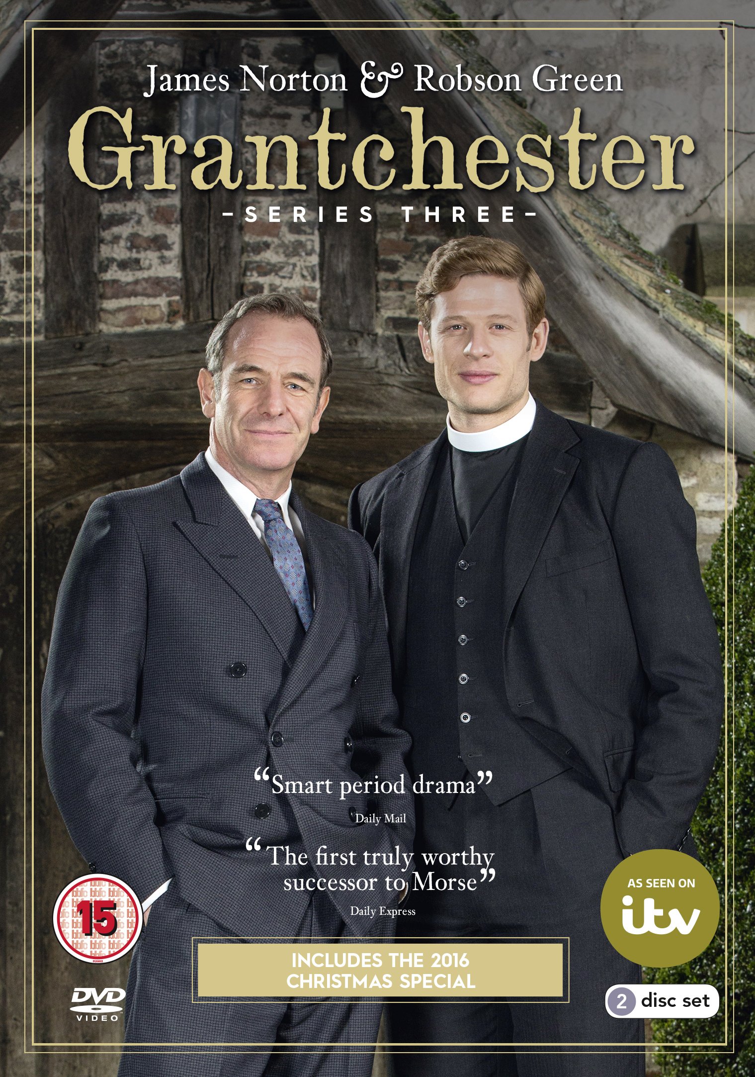 【中古-非常に良い】Grantchester - Series Three [DVD PAL方式](Import版)