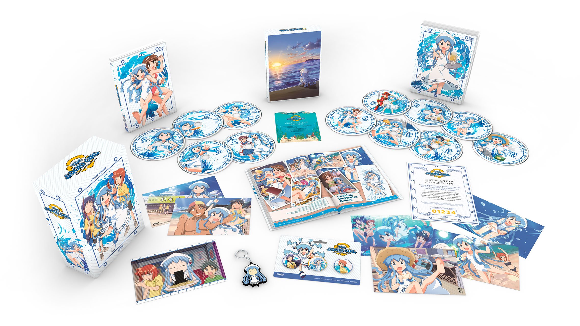 【中古】Squid Girl (Premium Box Set) [Blu-ray]｜ムジカ＆フェリーチェ店
