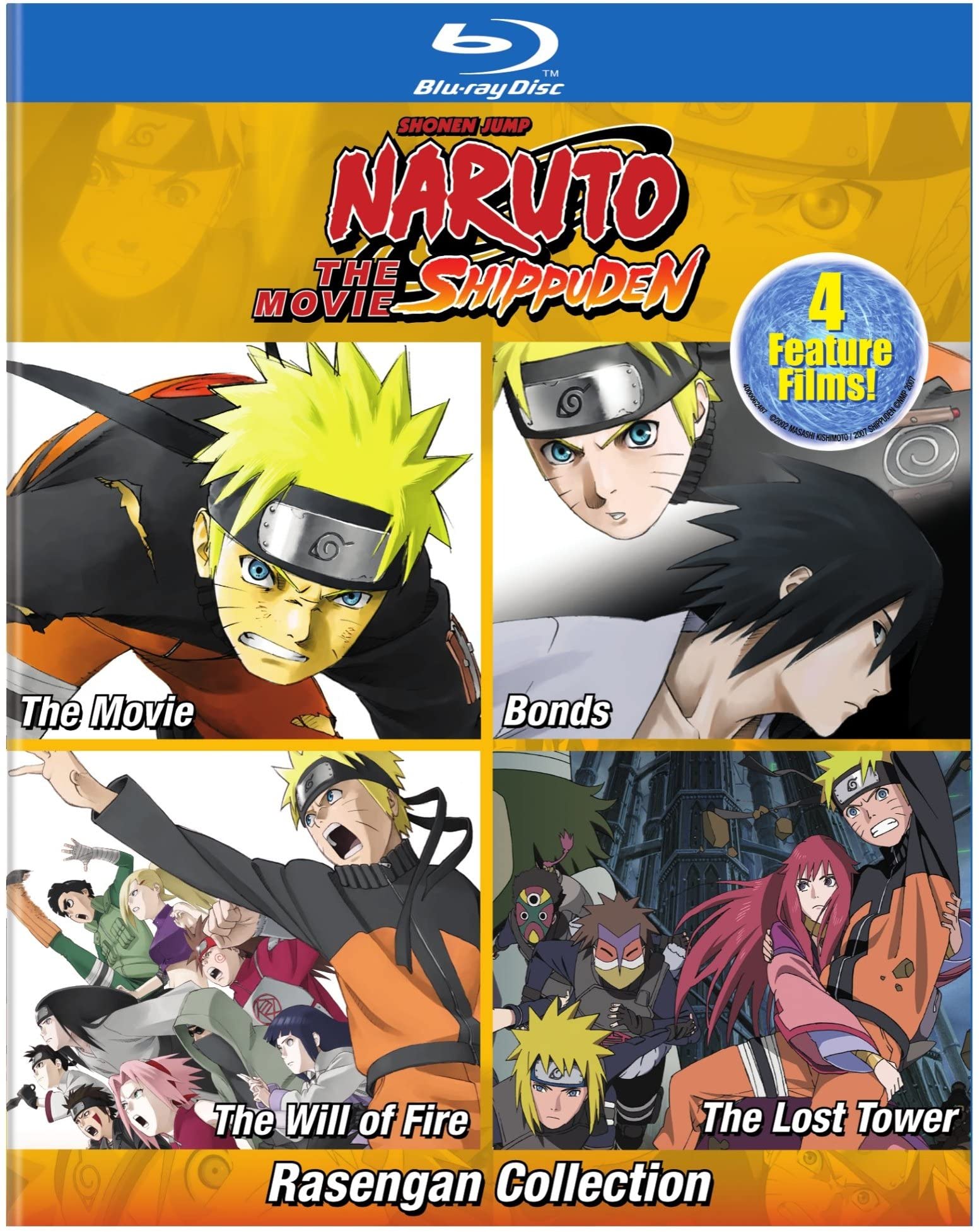 【中古】Naruto Shippuden the Movie Rasengan Collection [Blu-ray]｜ムジカ＆フェリーチェ店