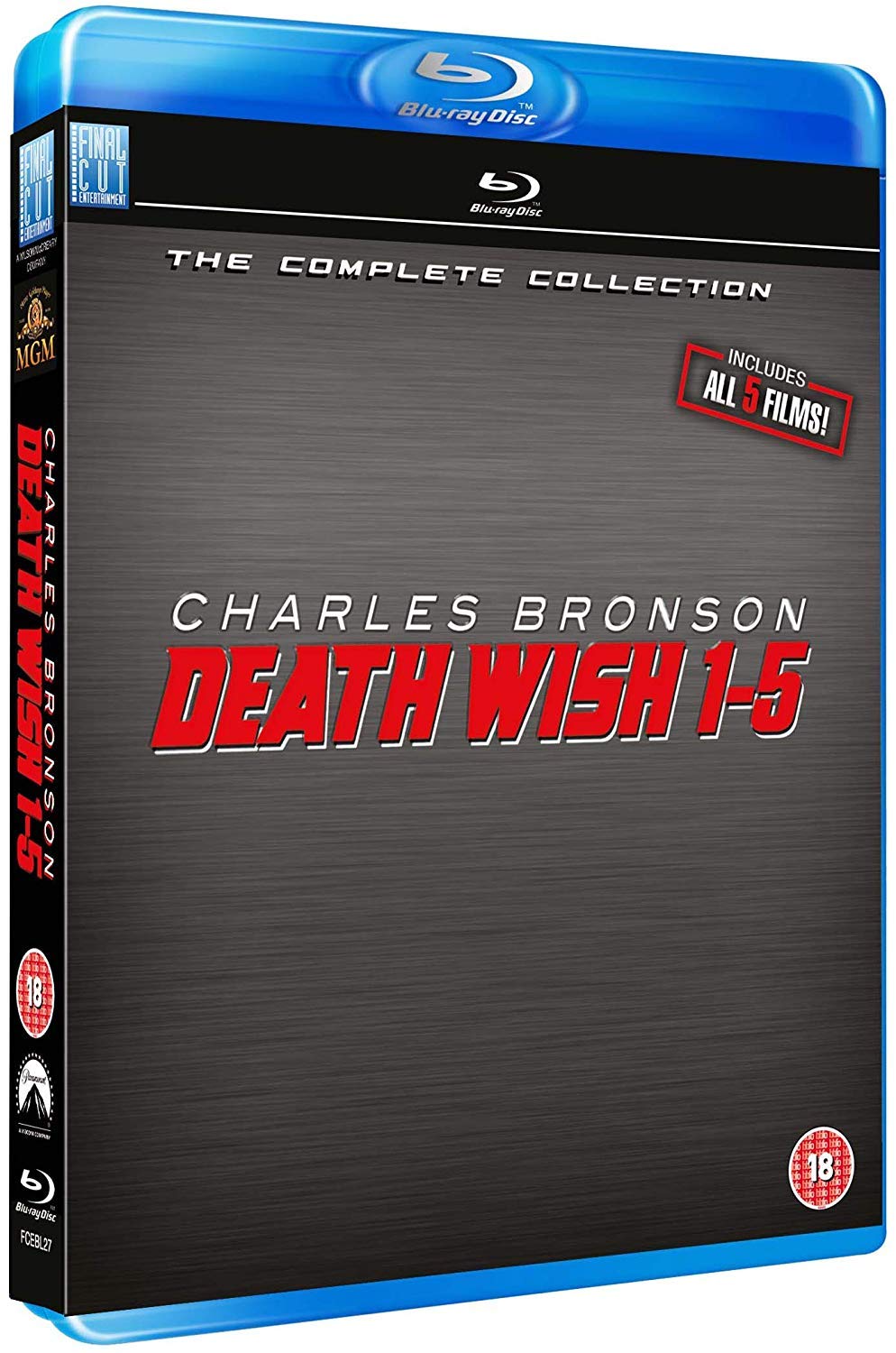 【中古-非常に良い】Death Wish 1-5 Blu Ray Box Set [Blu-ray] 20,621円