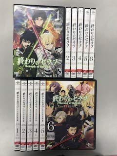 【中古-非常に良い】終わりのセラフ 全6巻、終わりのセラフ 名古屋決戦編 全6巻 【レンタル落ち】全12巻セット
