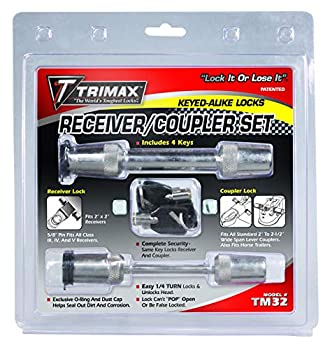 【中古】【輸入品・未使用】Trimax tm32?( t3?) 5?/ 8?%ﾀﾞﾌﾞﾙｸｫｰﾃ%レシーバーロック& ( tc2?) 2.5?%ﾀﾞﾌﾞﾙｸｫｰﾃ%スパンCouplerロック