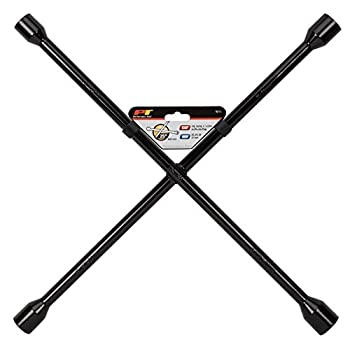 【中古】【輸入品・未使用】Performance Tool W11 ブラック 25インチ トラック SAE/メトリック 4ウェイ クロスラグレンチ