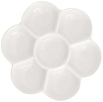 【中古】【インポート品・未当てはめる】Porcelain 7 Well Flower Mixing Tray