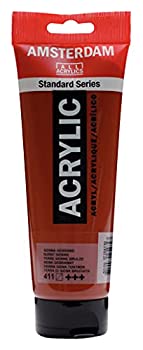 【中古】【輸入品・未使用】アムステルダム標準シリーズアクリルペイントBurnt Sienna 250?ml