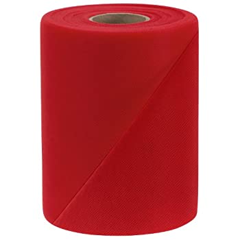【中古】【輸入品・未使用】Falk Fabrics Tulle Spool%ｶﾝﾏ% 6-Inch by 100-Yard%ｶﾝﾏ% Red by Falk Fabrics LLC [並行輸入品]