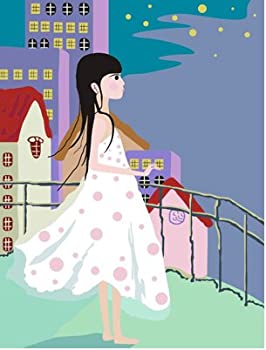 【中古】【輸入品・未使用】[カラートーク]Colour Talk Diy oil painting%ｶﾝﾏ% paint by number kits for kids The little 20X30cm. P-0441-C [並行輸入品]