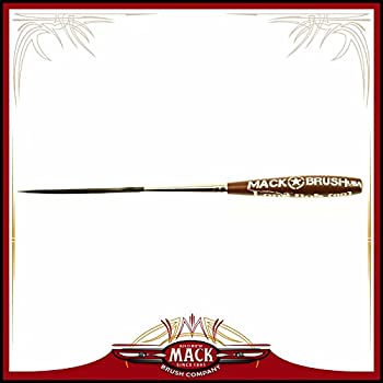 【中古】【輸入品・未使用】アンドリュー・Mackサイズ00シリーズロングボブPinstripingとスクロールブラシブラック合成&ブルーSquirrel Blended 1?3?/4?%ﾀﾞﾌﾞﾙｸｫｰﾃ%ヘア長｜ムジカ＆フェリーチェ店
