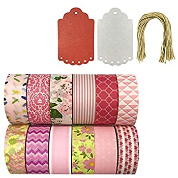 【中古】【インポート品・未当て嵌める】(ADSET38 + 20 Tags) - Allydrew Washi Tapes Decorative Masking Tapes%ｶﾝﾏ% Set of 12%ｶﾝﾏ% ADSET38