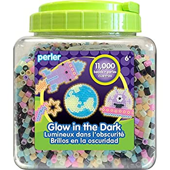 【中古】【輸入品・未使用】Perler Beads 80-17015 11000 Glow In The Dark Bead Jar_80-17015|ムジカ&フェリーチェ店