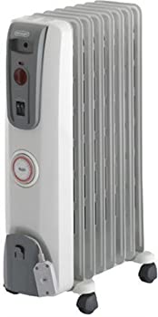 【中古-人並み外れたに好いたらしい】DeLonghi オイルラジエターヒーター サーマルカットフィン8枚 【3～8畳用】 H770812EFS
