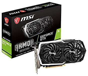 【中古-人並み外れたに好いたらしい】MSI GeForce GTX 1660 Ti ARMOR 6G OC グラフィクスゲーム盤 VD7765