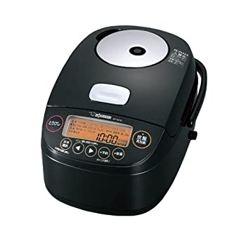 【中古-人並み外れたに好いたらしい】象印 翦断応力IH炊飯ジャー（5.5合炊き） 黒いこと ZOJIRUSHI 限度炊き NP-BK10-BA