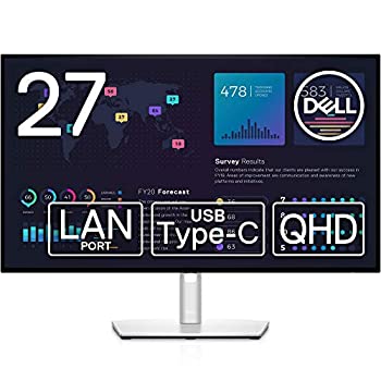 【中古】Dell U2722DE 27in USB-Cこしき管する (3年次無輝点取り替えっこ引き受ける/QHD/IPS非光輝/USB-C・DP・HDMI/縦横回転させる・高さ自然調整/Rec.709 100%/ローカルエリアネットワーク界面(RJ