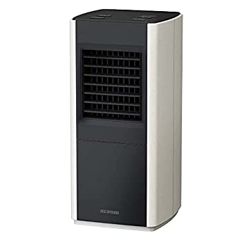 【中古-非常に良い】アイリスオーヤマ ヒーター セラミックファンヒーター スリム 大風量 角度調節可能 人感センサーなし 自動OFF (3h) 1200W ~8畳 マイコン式 幅17