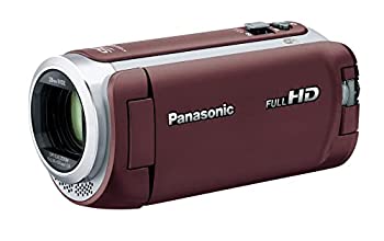 【中古-人並み外れたに好いたらしい】パナソニック 固定ディスクテレビカメラ 64GB ワイプ撮り 高倍率90倍望遠レンズ 赤銅色 HC-W590MS-T ビデオカメラ-TV・オーディオ・カメラ