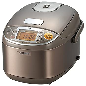 【中古-非常に良い】象印 IH炊飯器 極め 3合 ステンレスブラウン NP-GE05-XJ