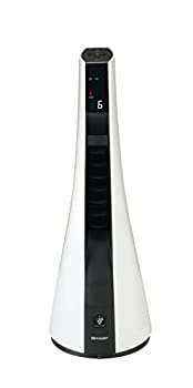 【中古】SHARP プラズマクラスター搭載 ヒートイオンファン ホワイト系 PF-FTH1-W|ムジカ&フェリーチェ店